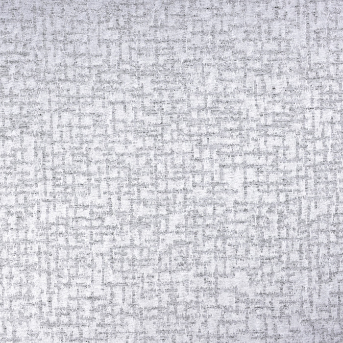 Rideau jacquard à oeillets  - Effet tweed - Bleu