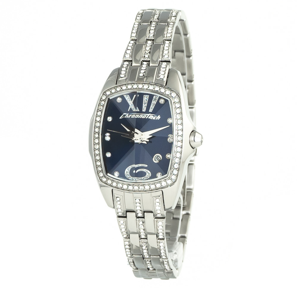 Reloj Chronotech CT7930LS-20M Mujer Analogico Cuarzo con Correa de Acero