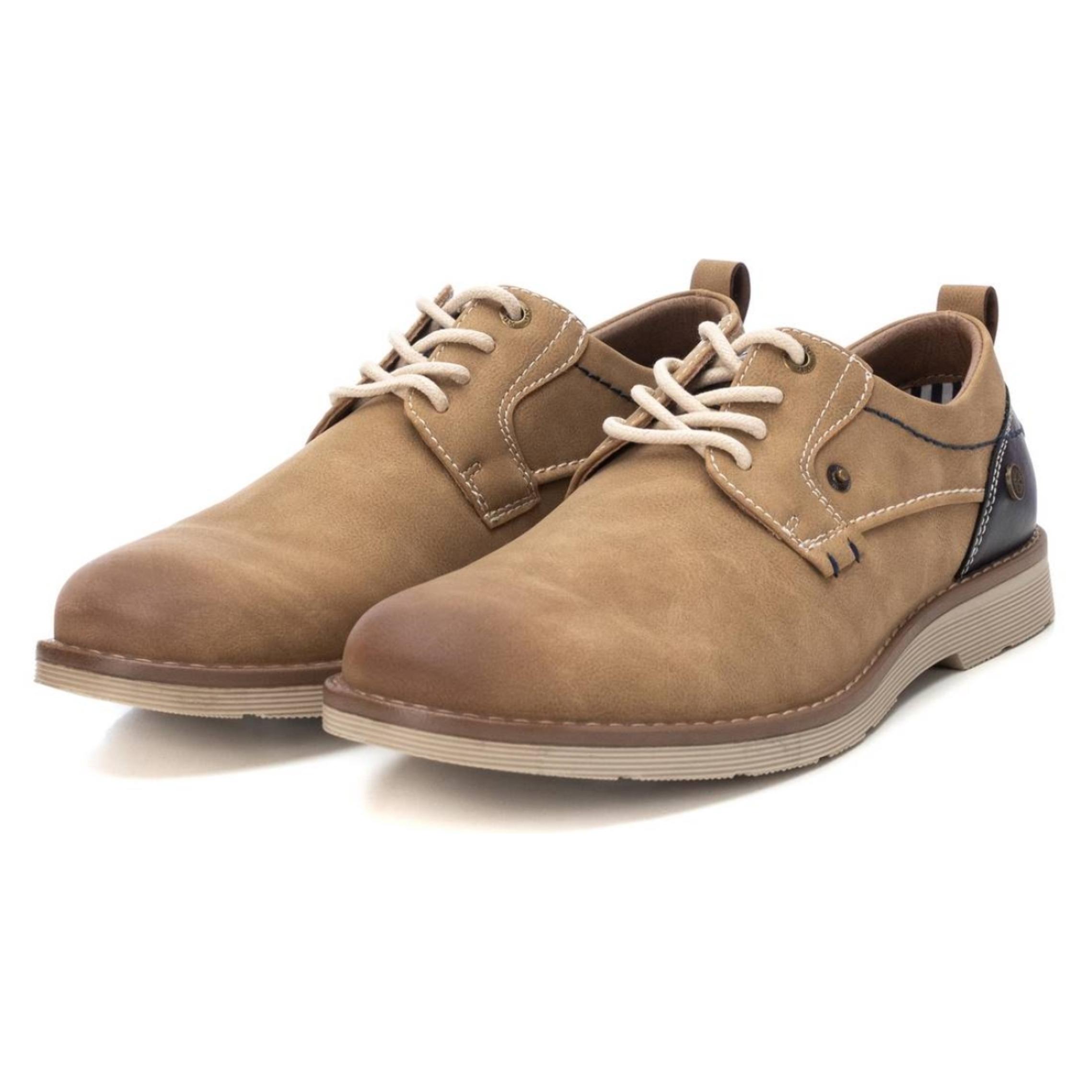 Zapato blucher/derby taupe