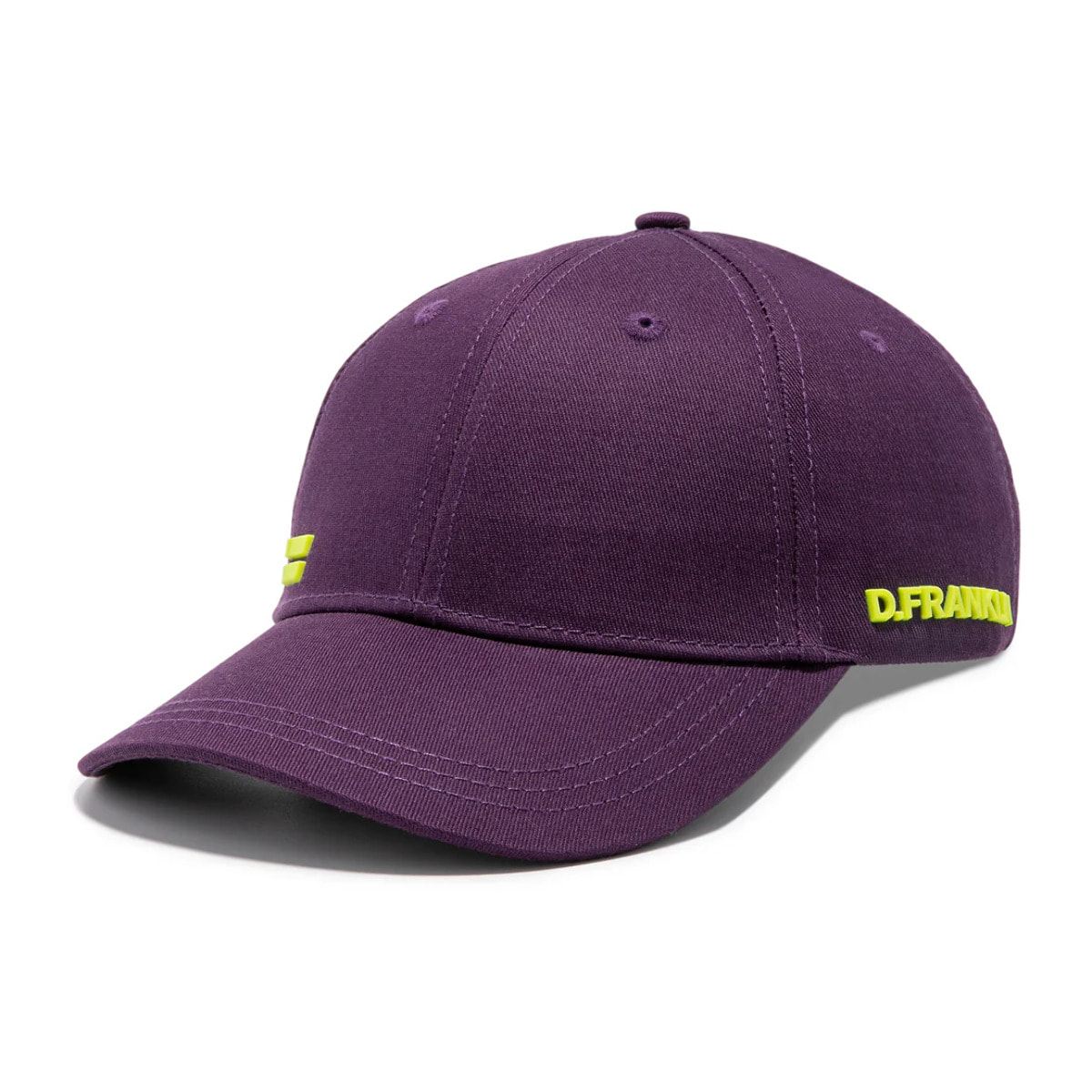 Gorra Unisex Basic Flag Cap Morado / Amarillo D.Franklin