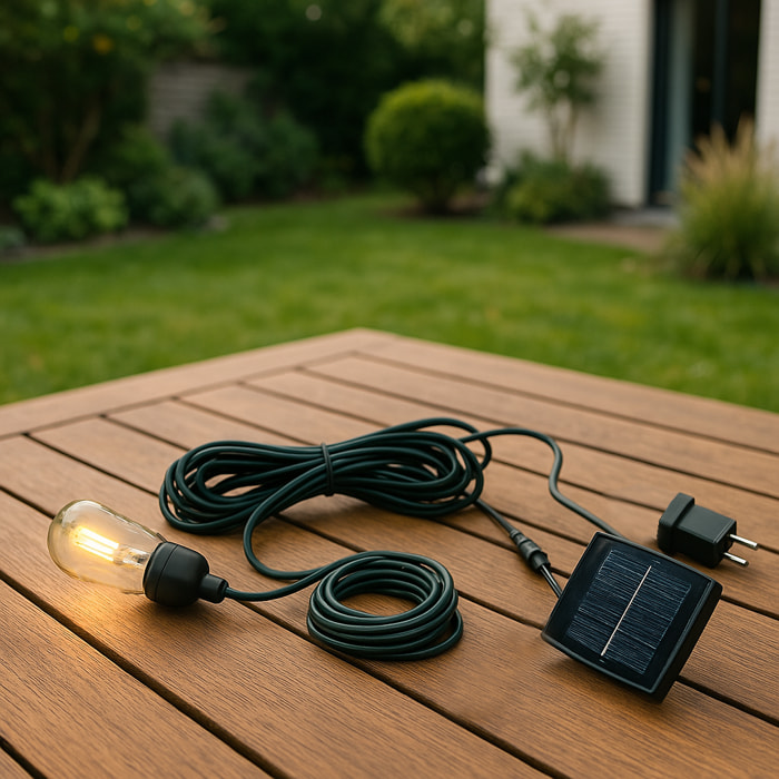Câble électrique solaire E27 ENNA 5M