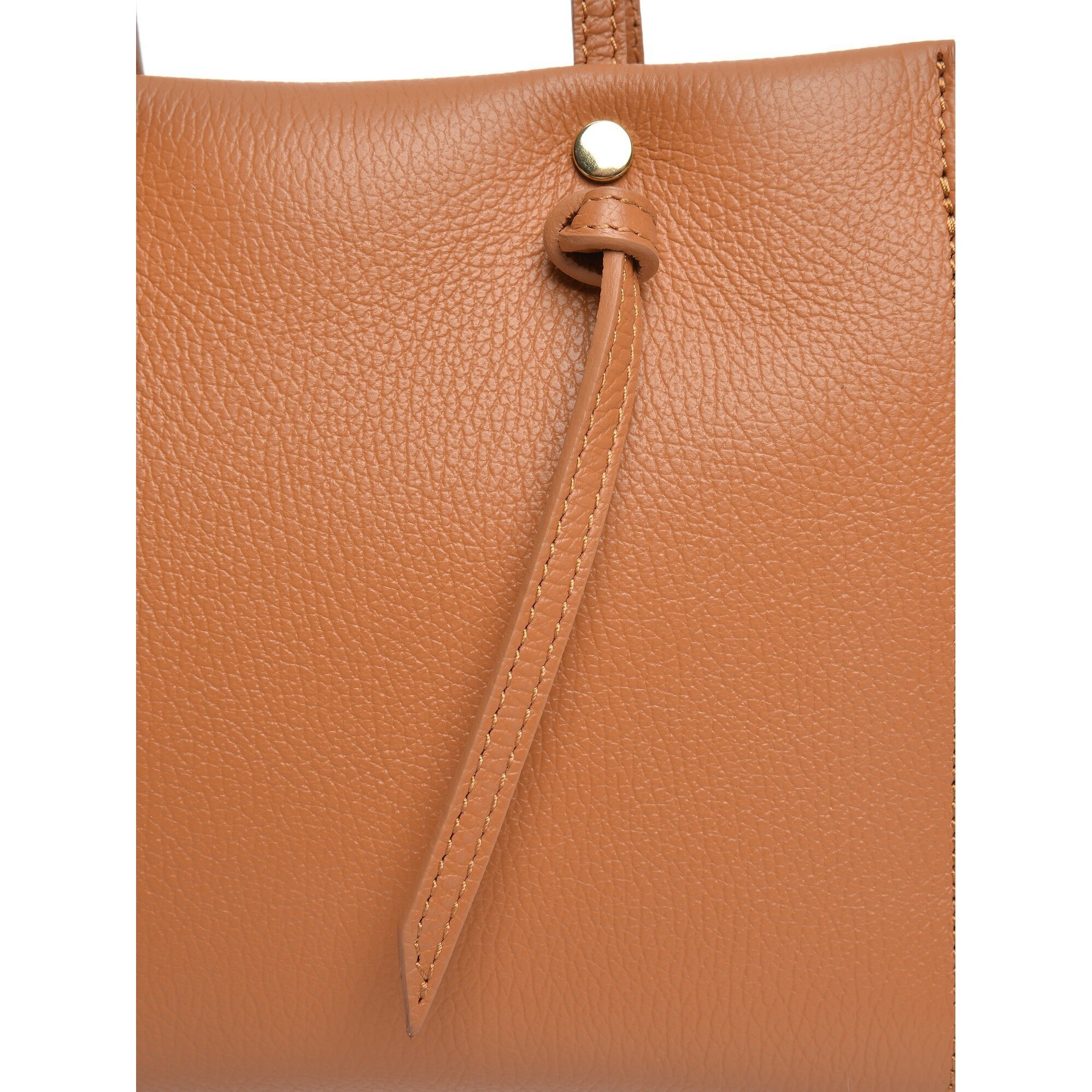 Borsa a mano Anna Luchini Cammello