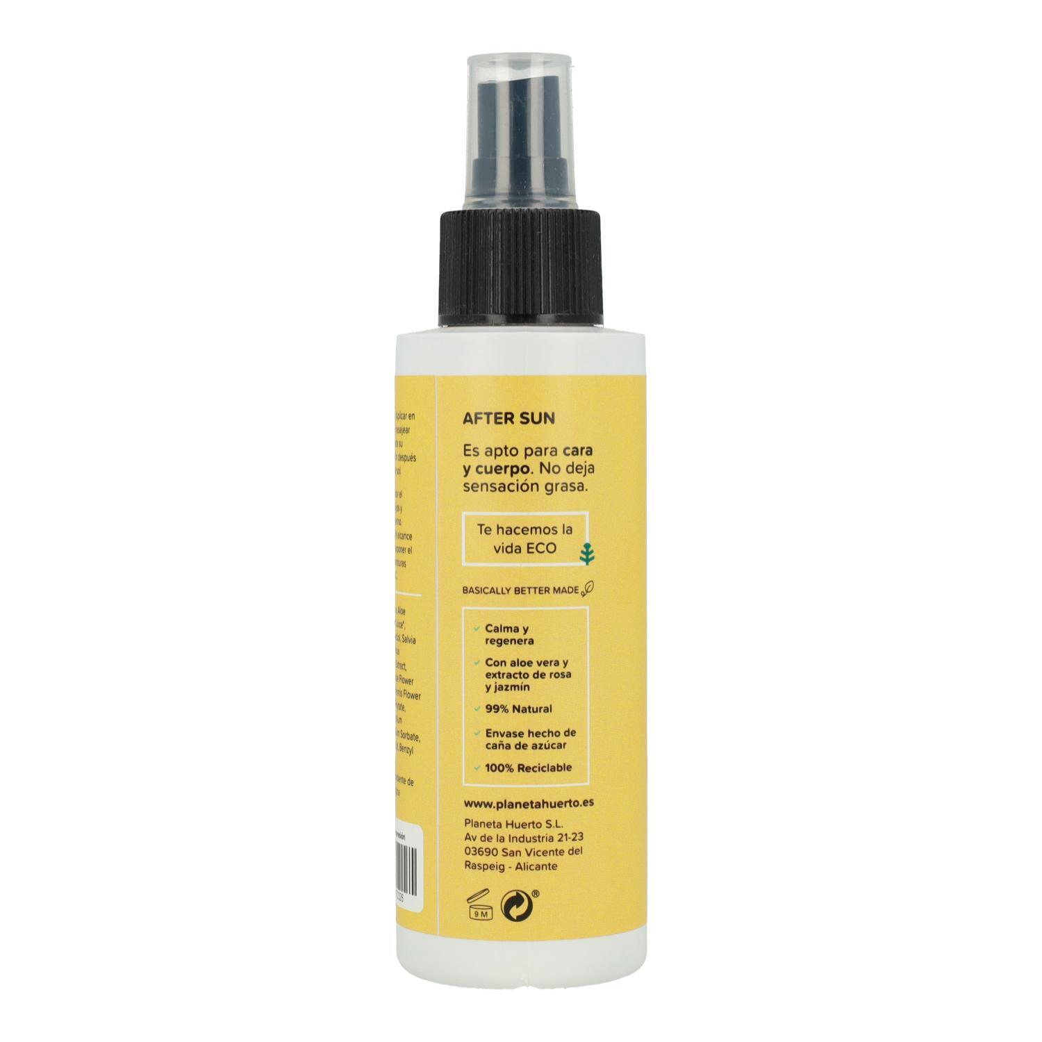 PLANETA HUERTO | Loción Calmante After-Sun 125 ml | Hidratación y Alivio Inmediato | Con Aloe Vera y Extractos Naturales
