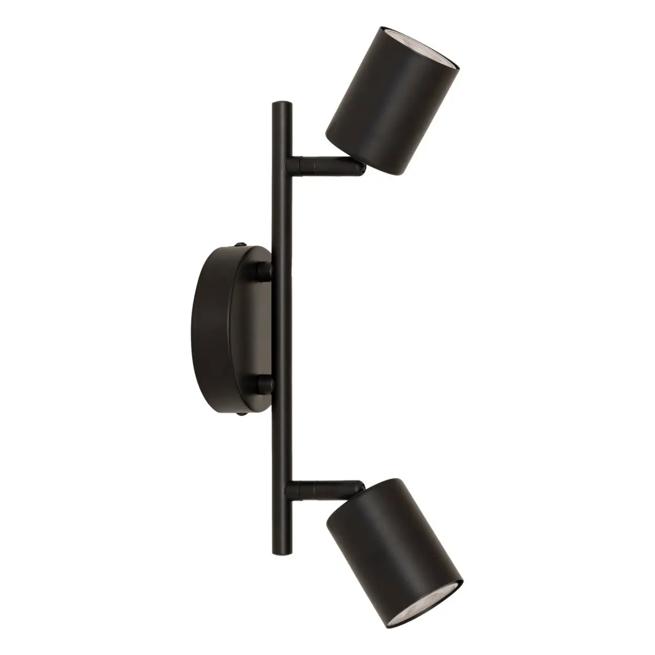 Applique murale/plafonnier Vico noir 25,5x10cm