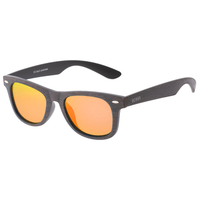 Occhiali da sole OCEAN Beach Wayfarer marroni