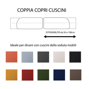 Copridivano Elasticizzato Antimacchia Magic Bordeaux