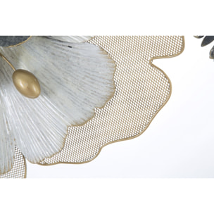 PANNELLO IN FERRO FLOWERY CM 116,5X8X58