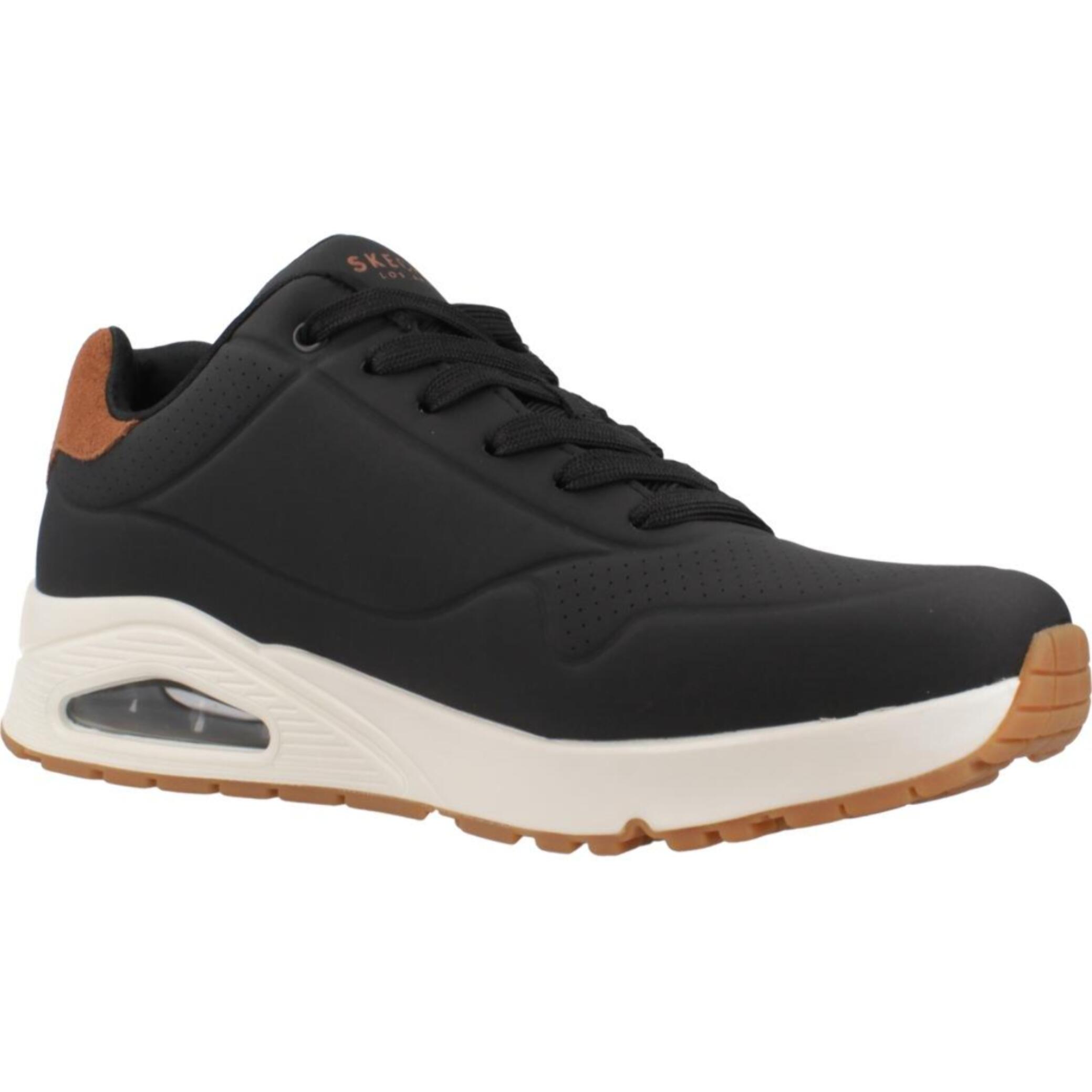 Sneakers De  Hombre Uno - Suited On Air Negro
