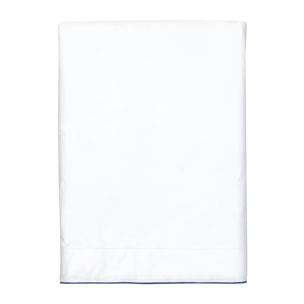 Drap plat en satin de coton lavé, RÊVE SATINÉ