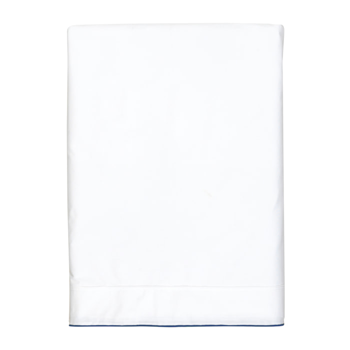 Drap plat en satin de coton lavé, RÊVE SATINÉ