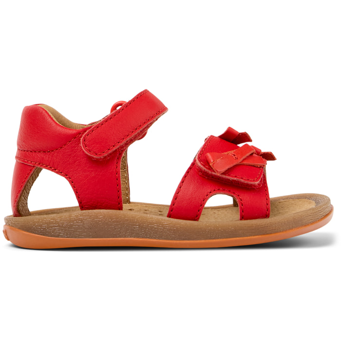 Sandalias - CAMPER Bicho Twins - Rojo - Cuero liso