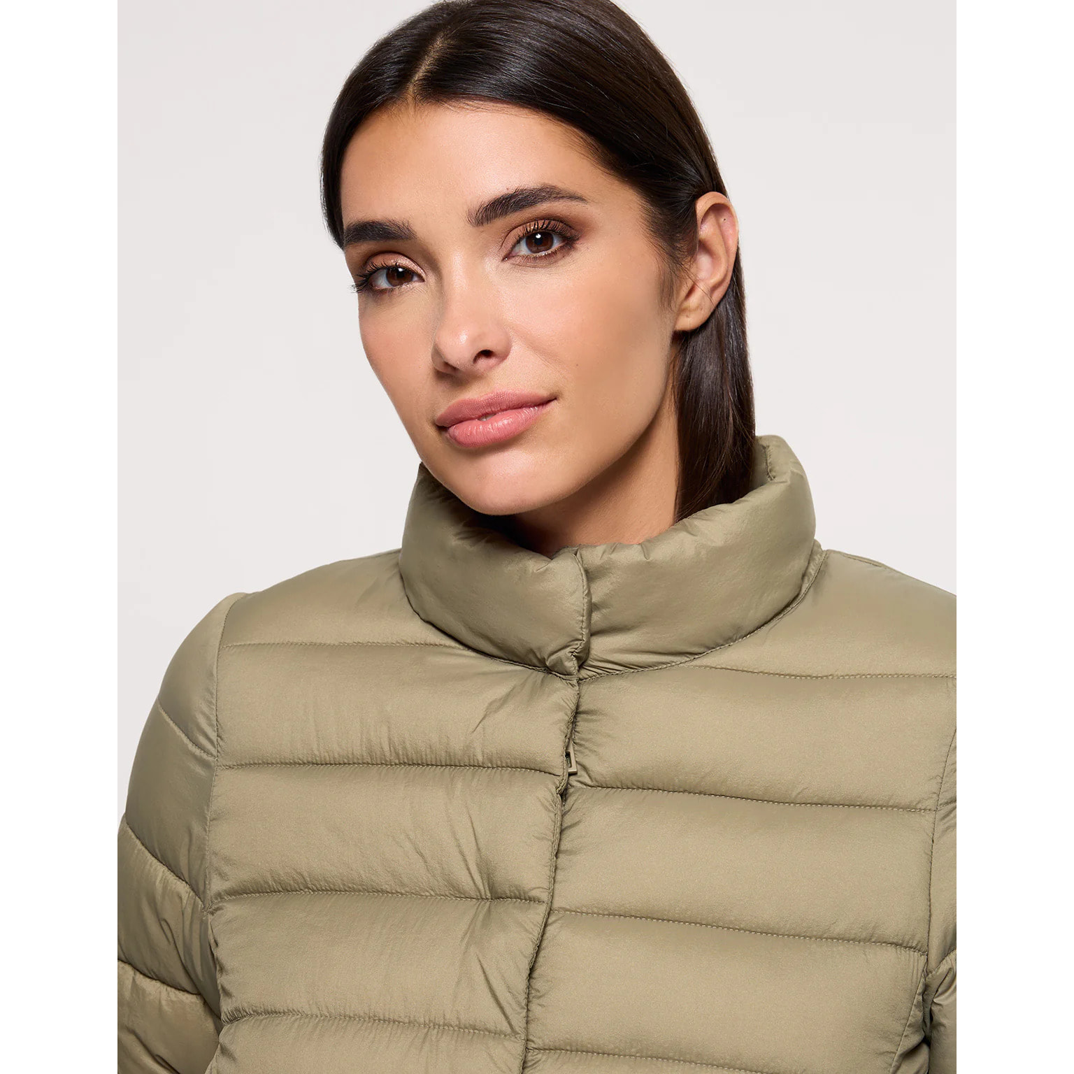 Chaqueta Acolchada Caqui - Bareman