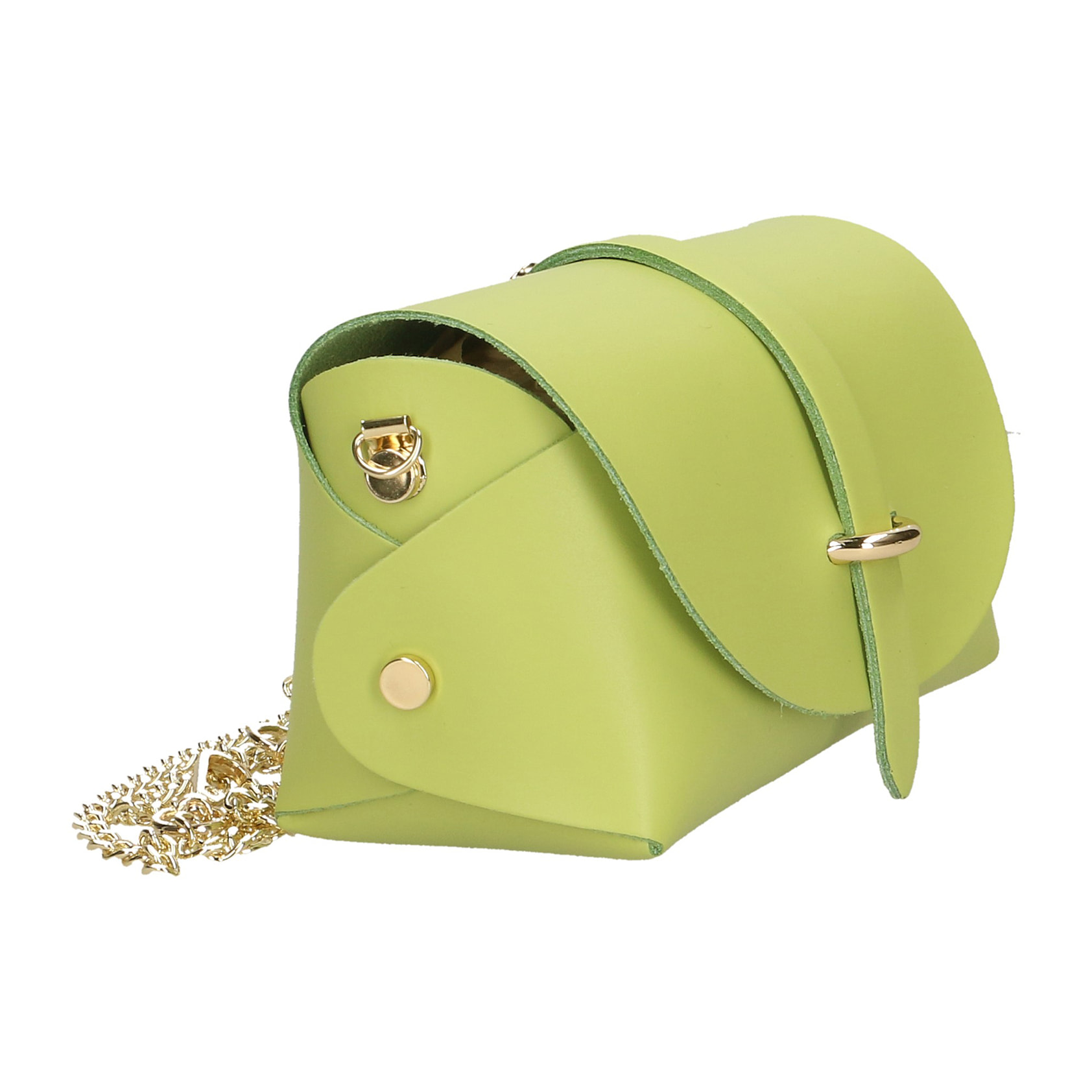 Chicca Borse Borsetta Clutch Verde