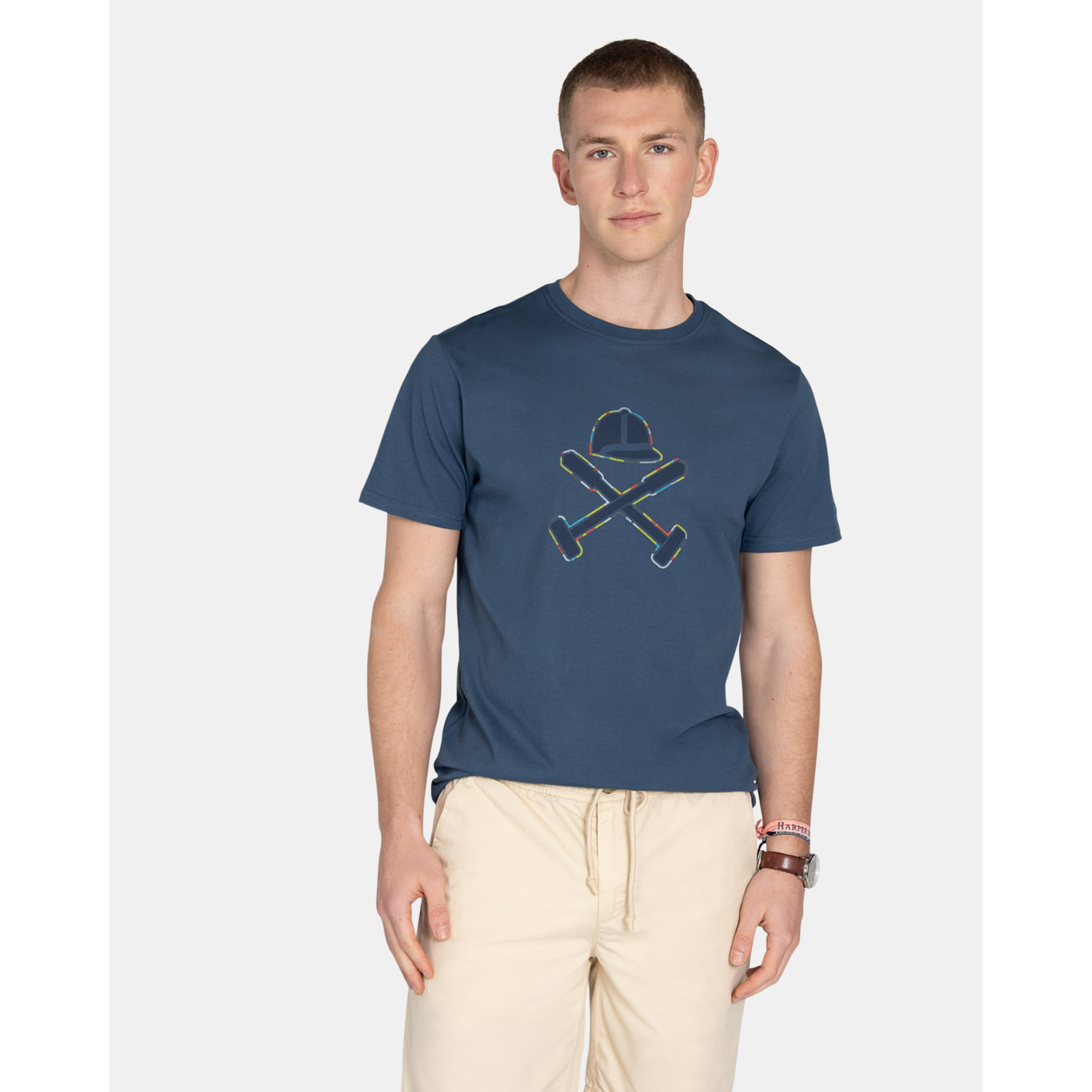 CAMISETA STITCHING LOGO