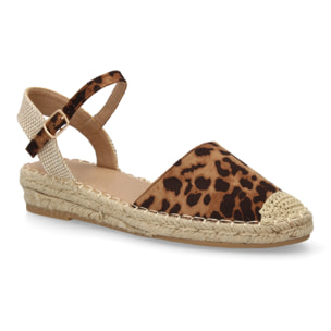 Alpargata mujer yute comoda cierre de hebilla