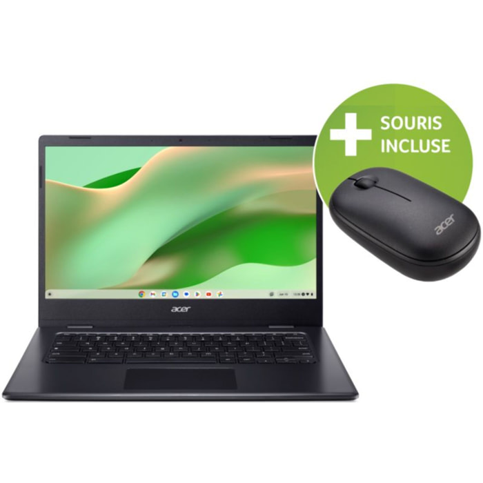 Chromebook ACER PACK CBOA314-1H-C80X + Souris