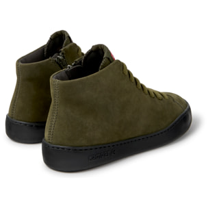 Zapatillas - CAMPER Peu Touring - Verde - Piel nobuk