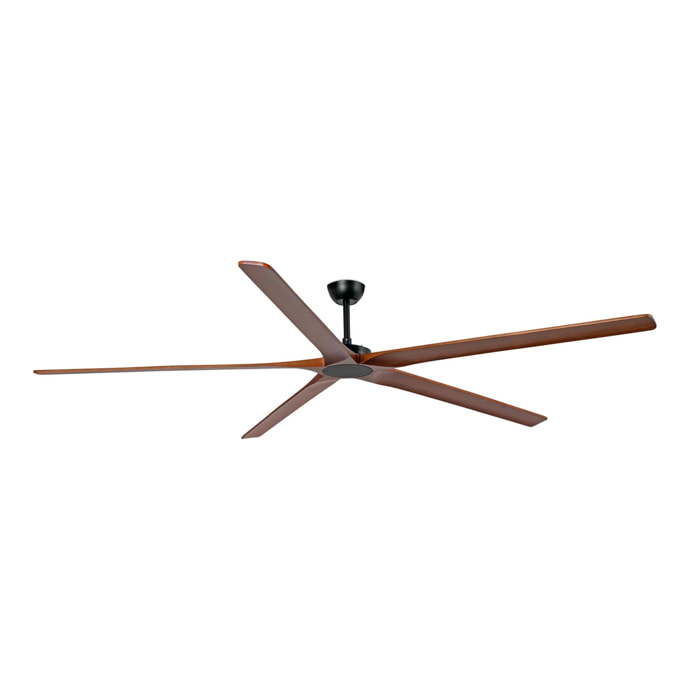 BIGWOOD 24 XXL Ventilateur noir/noyer