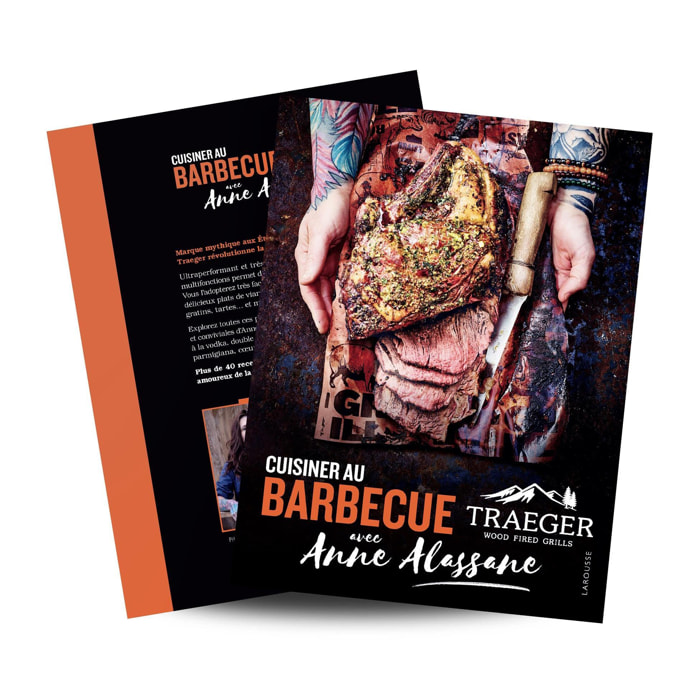 Livre De Recettes Cuisiner Au Barbecue Traeger Avec Anne Alassane - LE MARQUIER