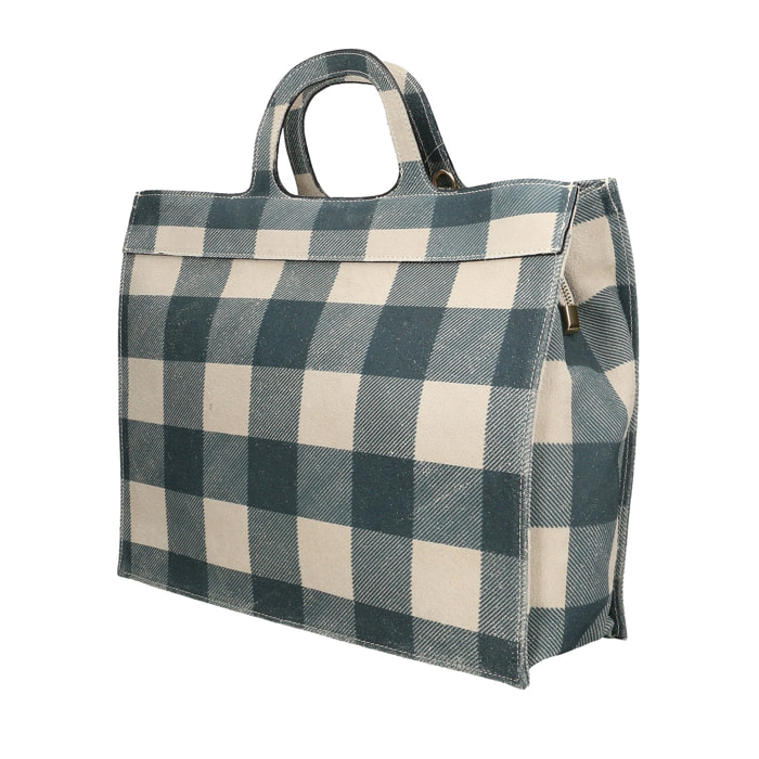 Borsa a mano da donna - Modello Edera - Vera pelle - 19.0 x 28.0 x 8.0 cm