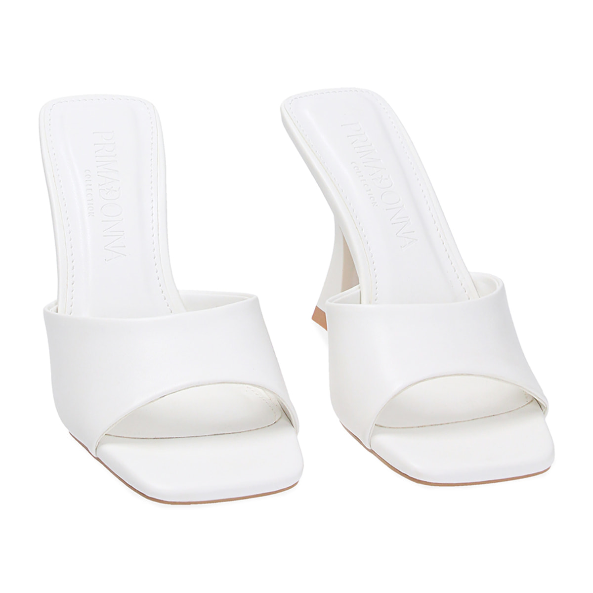 Mules Open Toe blancas