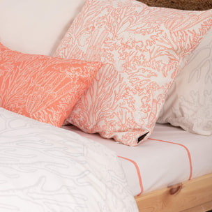 Housse de couette en 100% coton 157 fils Begur Gris