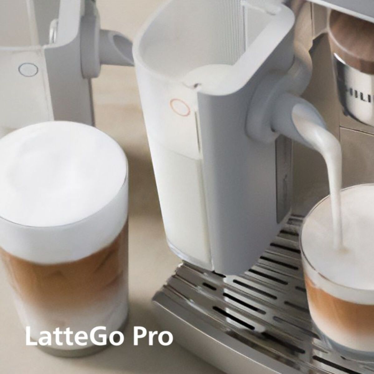 Expresso Broyeur PHILIPS Café Aromis EP8757/20 cafetière à grain SilentBrew LatteGo Pro Blanche