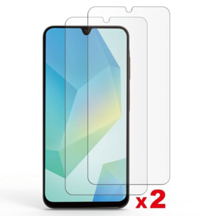 Protège écran ESSENTIELB Samsung A16/A26/A17 verre trempé x2