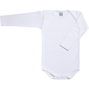 Body bebé manga larga cuello topos