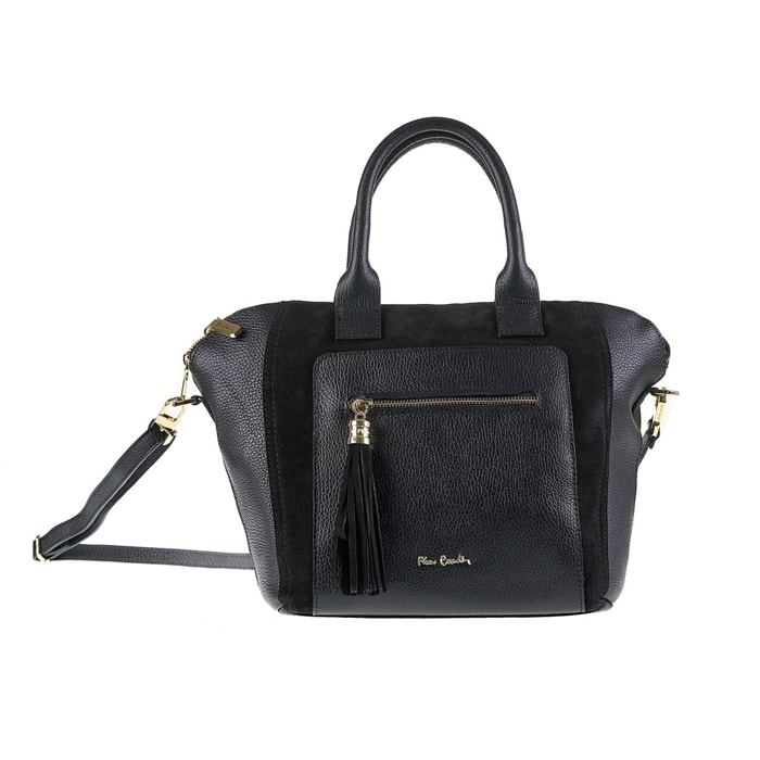 Borsa a mano da donna Made in Italy - Modello Silvana Pro - 100% pelle - 40.0 x 26.0 x 17.0 cm