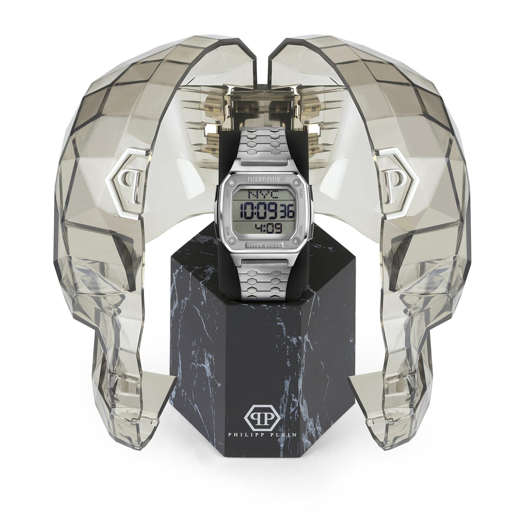 Orologio Philipp Plein HYPER SHOCK Acciaio Silver