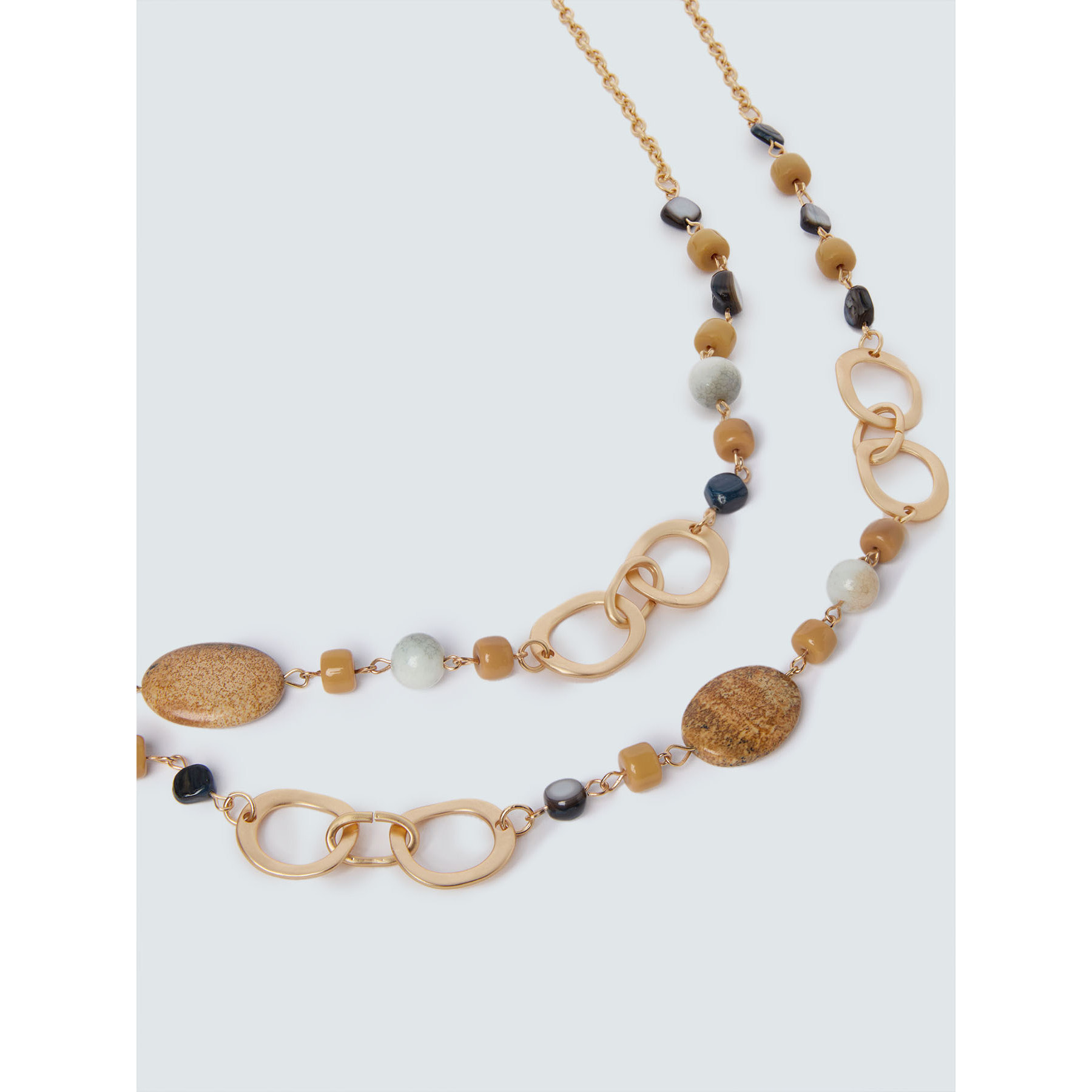 Fiorella Rubino - Collana con perline e ciondoli - Oro