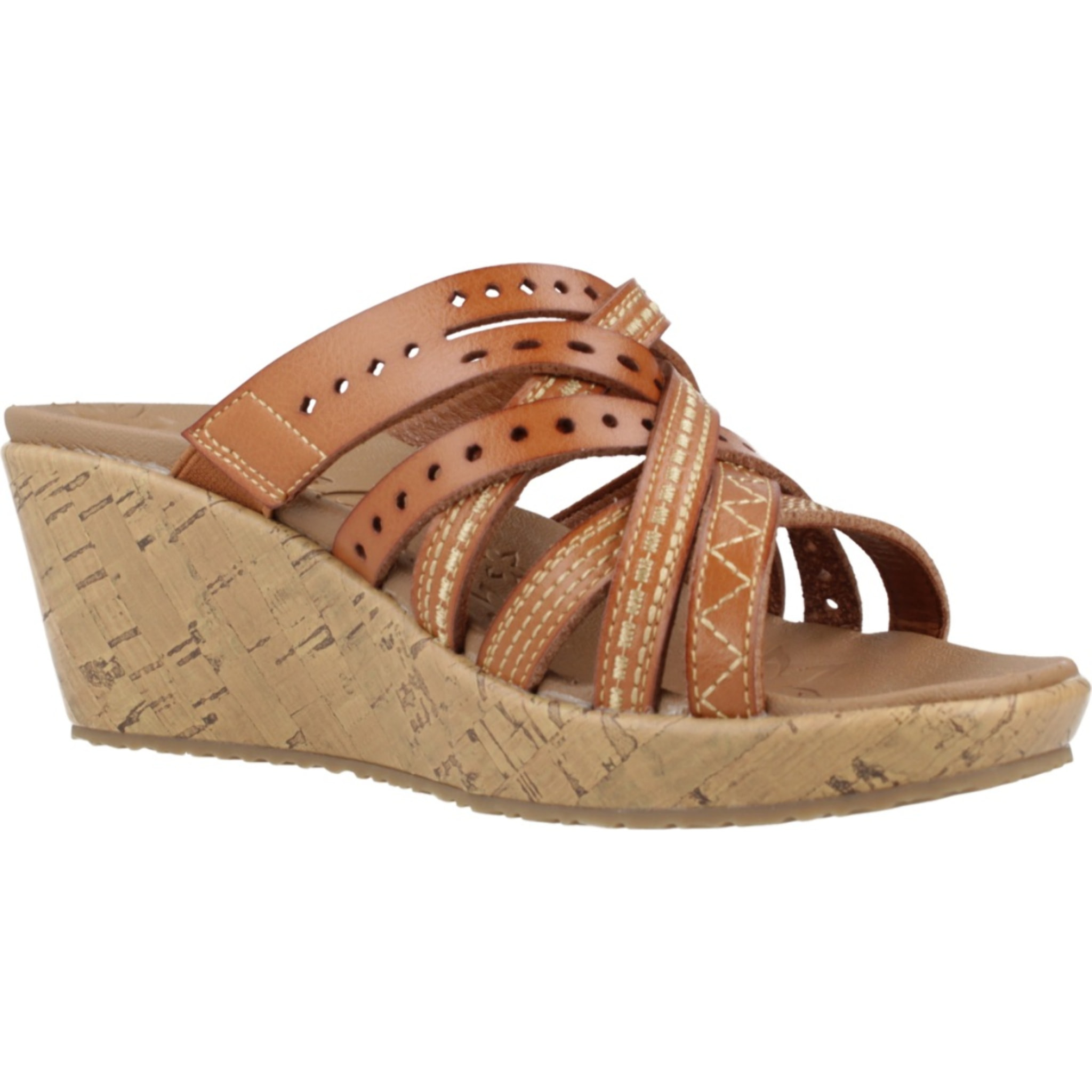 Sandalias Mujer de la marca SKECHERS  modelo BEVERLEE - HOT SPRING Brown