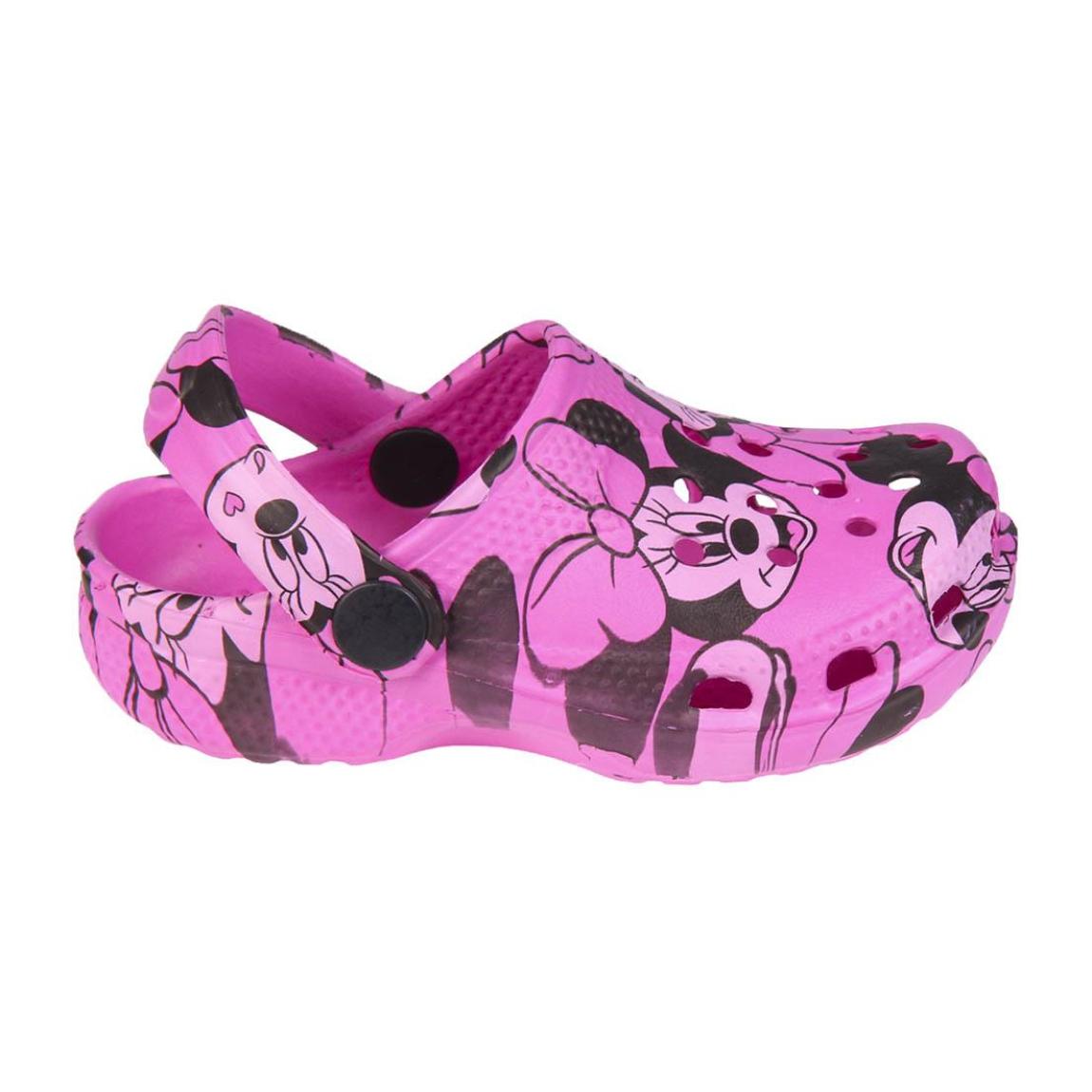 Sandali simil crocs Minnie Lei Disney Fuxia