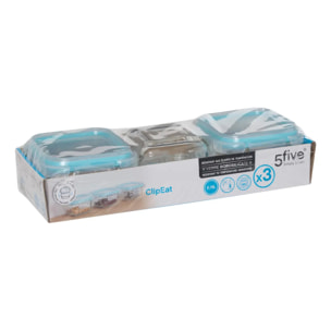 Boîte de conservation Clipeat 0,18L en verre