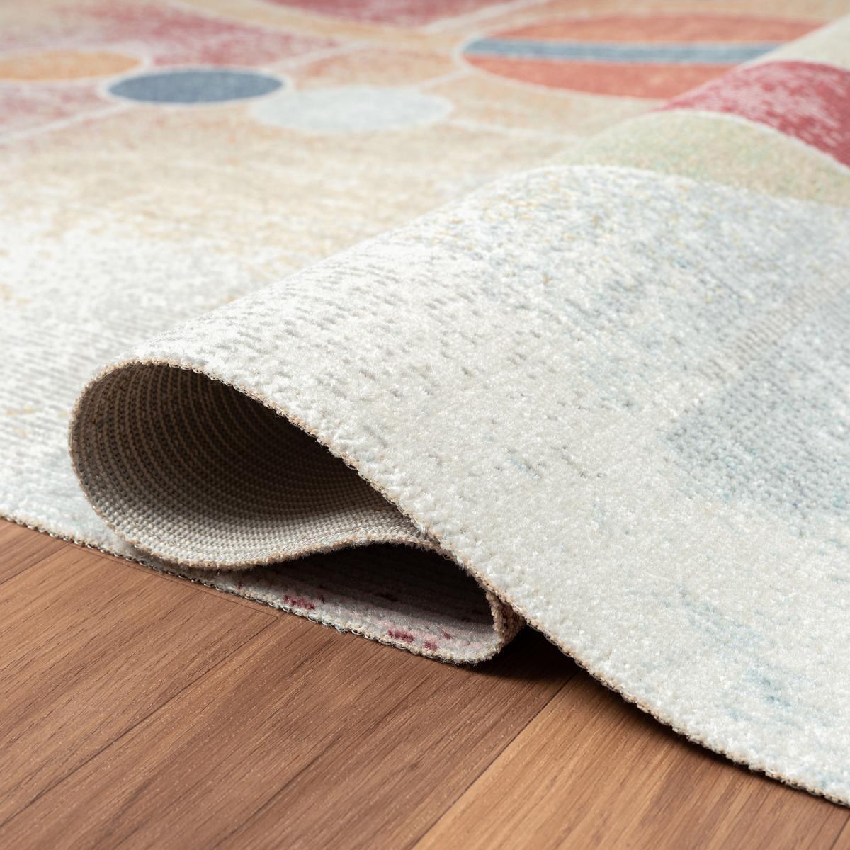Tapis extérieur tissé kilim rectangle BOHI