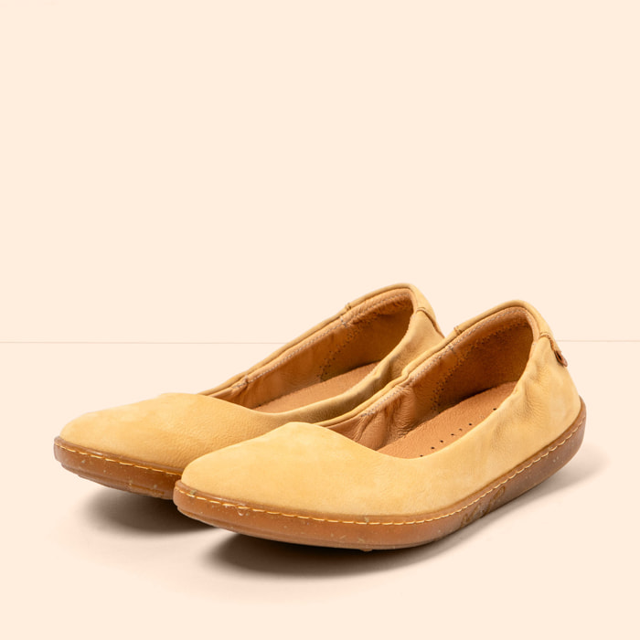 Bailarinas N5300 NOBUCK HONEY/ CORAL color Honey