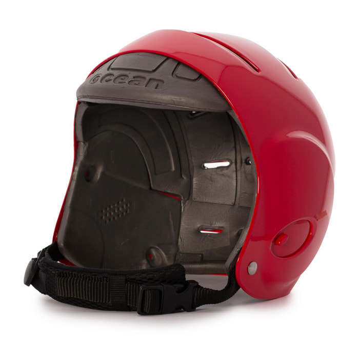 Casco de deportes acuáticos OCEAN DOLPHIN - Rojo brillante