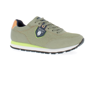 Armata di Mare Scarpe Uomo Sneakers Casual Stringate con Soletta Rimovibile in Memory Foam AMU P22N101 Khaki