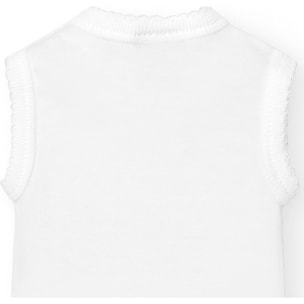 Body cruzado bebé tirantes algodón