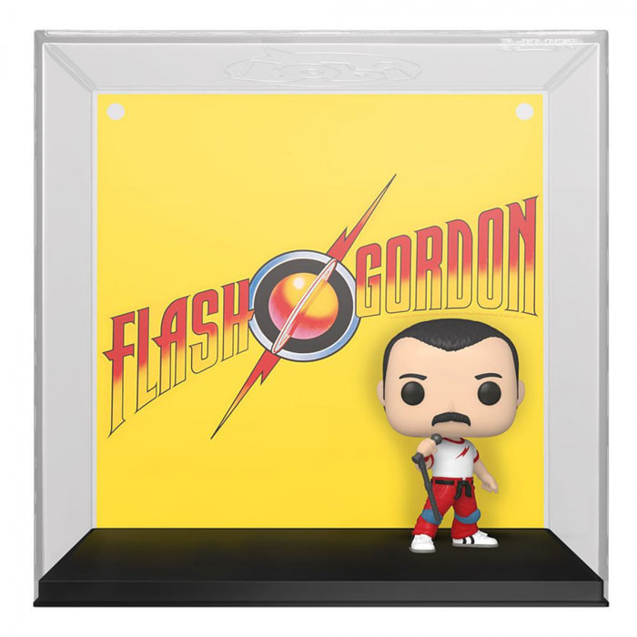 Queen Pop! Albums Vinile Figura Flash Gordon 9 Cm Funko