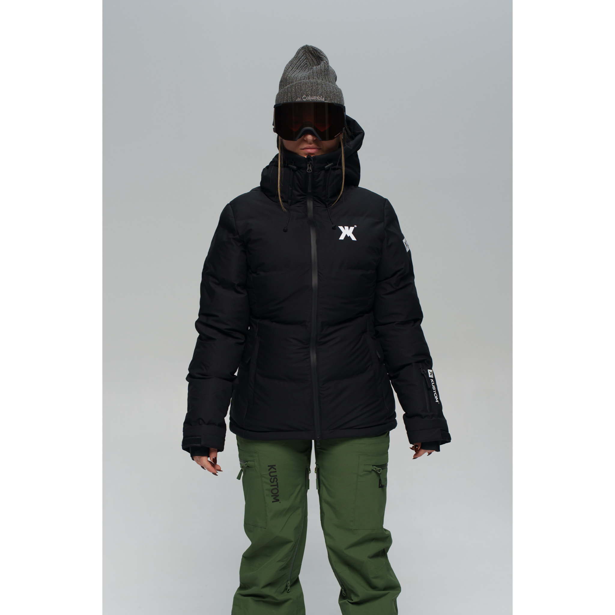 Giacca isolante nera SOLARA KUSTO DONNA