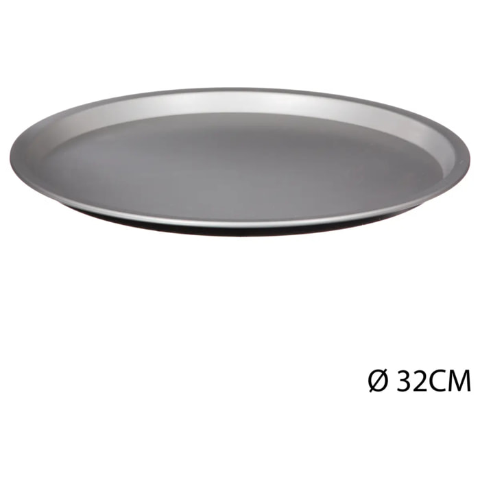 Plaque à pizza métal 32cm "Signature"