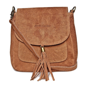 Borsa a mano Anna Luchini Cammello