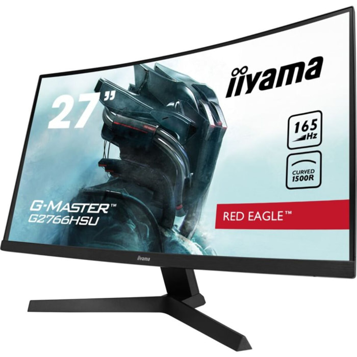 Ecran PC Gamer IIYAMA G-MASTER G2766HSU-B1 Incurvé 27'' VA