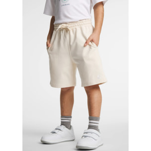 Shorts de Niños Cintura Elástica Beige