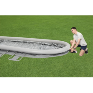 Bestway Piscine autoportante Ovale Fast Set 549 x 366 x 122 cm - Filtration incluse
