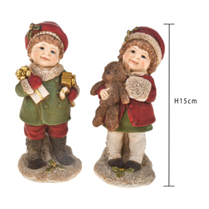 Bambini con doni nat. - Pezzi 2 - ROSSO - Bianchi Dino SpA