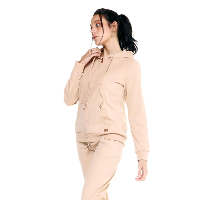 Traje de boxeo mujer Leone con cremallera completa Winter Chic