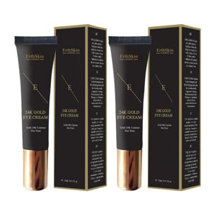 CREMA DEBAJO DE LOS OJOS ORO 24K x 2